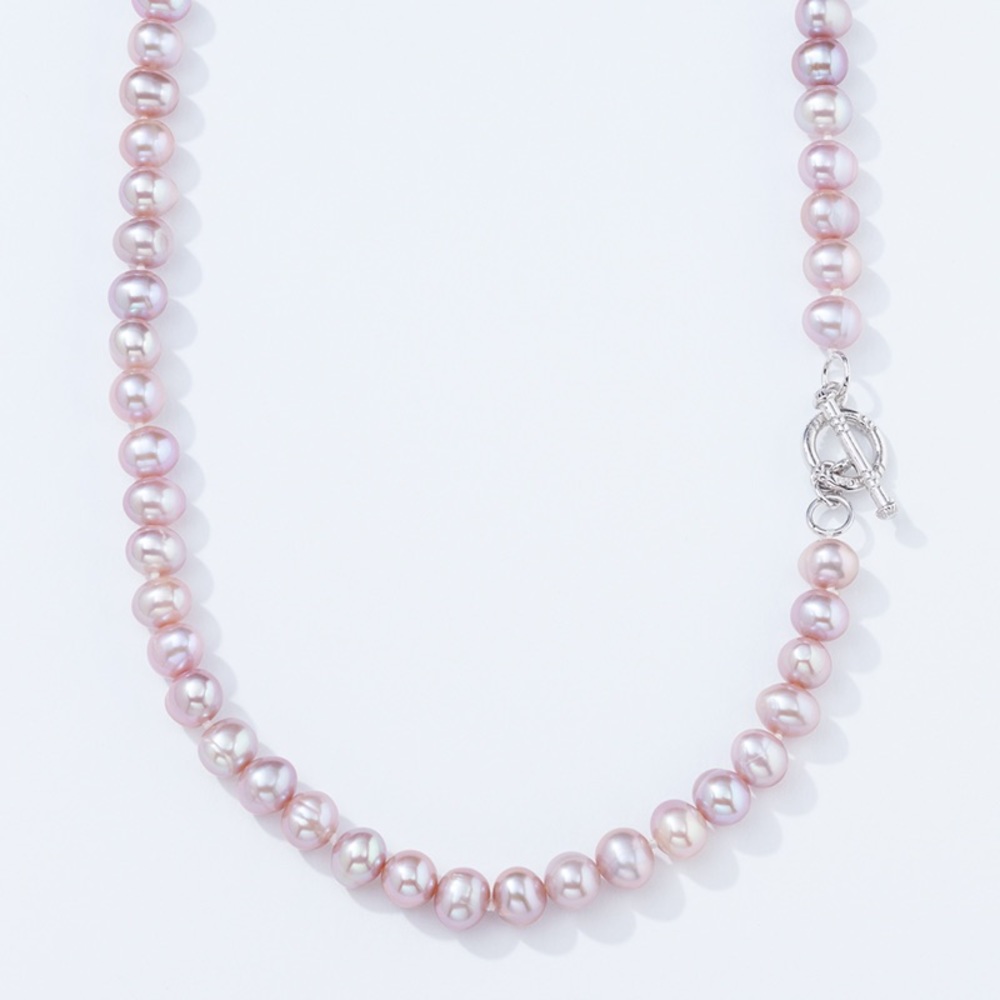 Pink pearl strand
